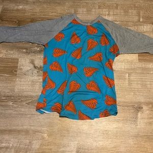 Lularoe women’s large feather tee